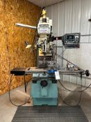 SOUTHWESTERN INDUSTRIES TRAK DPM CNC BED MILL WITH MAXI TORQUE-RITE POWER DRAWBAR SYSTEM, KURT VISE