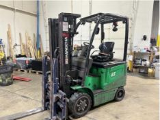 2023 HANGCHA CPD25 5,000 LB ELECTRIC FORKLIFT
