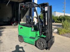 2023 HANGCHA CPD25 5,000 LB ELECTRIC FORKLIFT