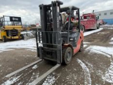 2022 TITAN TG25S FORKLIFT – 5,500 LB CAPACITY, DUAL FUEL LPG/GAS, PNEUMATIC TIRE, SIDE SHIFT