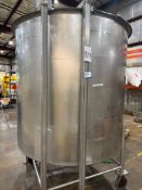 750-GALLON STAINLESS STEEL MIX TANK