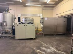 MICROWAVE-OPERATED 500-GALLON FOOD PROCESSING VESSEL