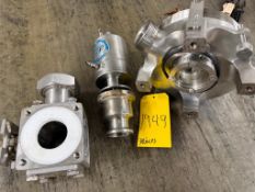 ONE LOT - MISC. AIR OPERATED VALVES AND FILLING PART