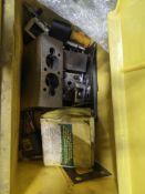 MISC. ITEMS IN TOTE ABOUT 3'X2'X2'