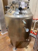 100-GALLON STAINLESS STEEL JACKERTED REACTOR