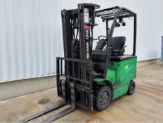 2023 HANGCHA CPD25 5,000 LB ELECTRIC FORKLIFT