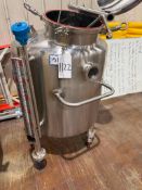 50-GALLON STAINLESS STEEL REACTOR