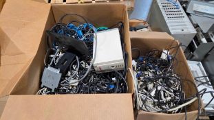 PALLET OF ASSORTED COMPUTER SYSTEM PARTS