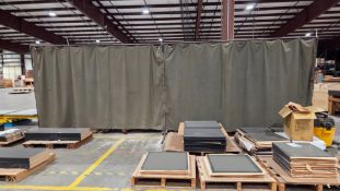 MULTIPLE PALLETS OF OFFICE DESK FLOOR MATS