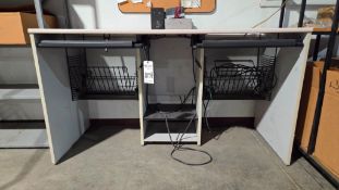 DUAL MONITOR COMMAND CONSOLE