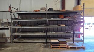 RACK WITH ASSORTED EDGEBANDING ROLLS