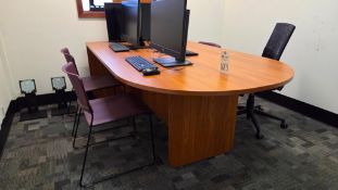 BULLET SHAPED CONFERENCE TABLE