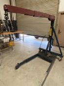 INDUSTRIAL GRADE CHERRY PICKER, 100” BOOM LENGTH, 1 TON+ CAPACITY - MUST BE OUT BY MAY 31