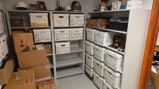 FILE BOX STORAGE SHELVE UNITS