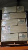 (3) PALLETS OF WHITE BINDERS