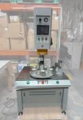 2021 DANREL DR-SP2040A AUTO INDEX TABLE SERVO SPIN WELDING MACHINE