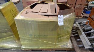 PALLET OF ASSORTED ELECTRONIC DESK PARTS