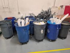 ASSORTED INDUSTRIAL BINS AND CONTENTS