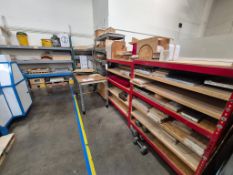 ASSORTED PALLET RACKING, SHELVES, AND TABLES *CONTENTS NOT INCLUDED