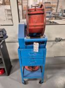 RAMPE POWERED ROTARY BARREL TUMBLER / FINISHING MACHINE - INDUSTRIAL DEBURRING STATION