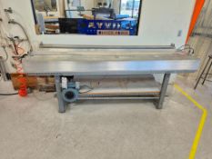 CUSTOM WATER-COOLED STRIP FORMING TABLE WITH 8’ CALROD HEATING