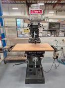 2012 CLAUSING 2VS 3HP VERTICAL KNEE MILL (CLARK BRANDED) - 9
