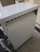 2014 EATON 45 KVA DRY-TYPE TRANSFORMER - 480V TO 208Y/120V, 3-PHASE, ENERGY EFFICIENT TP-1
