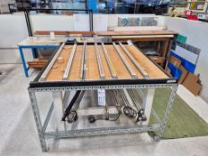 FTM THERMOPLASTIC HEATING TABLE KIT. CALROD HEATING 1/4” & ½” SETS WITH CONTROLLER