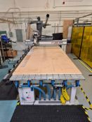 2007 TECHNO LC "X" SERIES 59120 CNC ROUTER - 5' X 10' BED, SERVO DRIVEN, 120V 1PH