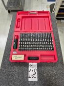 STARRETT S4005-500 PRECISION STEEL PIN GAGE SET - .251
