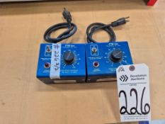 (2) FTM INC. SOLID STATE HEAT CONTROLLERS