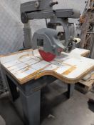 ROCKWELL DELTA - RADIAL ARM SAW MODEL 33-382