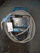 2011 MILLER MILLERMATIC 252 MIG WELDER - 230/460/575V, 1-PHASE, 300A MAX OUTPUT WITH GROUND AND LEAD