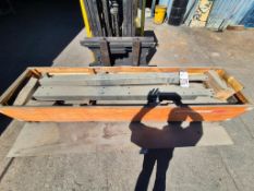 NEVER ASSEMBLED PITTSBURGH 62510 TELESCOPING GANTRY CRANE - 1 TON (2000 LB) CAPACITY