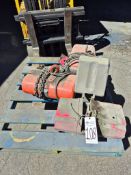 (3) ASSORTED CHAIN HOISTS