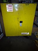 USTRITE 899160 SURE-GRIP EX FLAMMABLE LIQUID STORAGE CABINET - 110 GAL CAPACITY, 2-DRUM VERTICAL