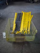 VERSA-GUARD VG-1000 PORTABLE EXPANDABLE BARRICADE AND WIRE BASKET