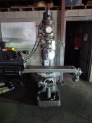 1980 YEONG CHIN (SUPERMAX) YC-1 1/2 VA VERTICAL MILL - 2HP, 9
