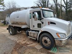 2012 KENWORTH T270 VACUUM TRUCK PACCAR PX-6 280HP | 2,500 GAL TANK | NVE 607 380 CFM