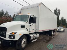 2024 MACK MD642 26' BOX TRUCKCUMMINS DIESEL, ALLISON AUTOMATIC, 25,995 GVWR, CLASS 6 STRAIGHT TRUCK