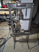 CENTRAL MACHINERY 20-TON H-FRAME FLOOR SHOP PRESS - 40,000 LB CAPACITY