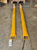 FORKLIFT TINE EXTENSIONS (8FT)