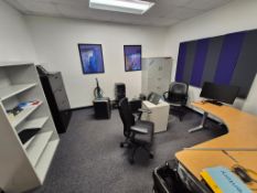ASSORTED OFFICE FURNITURE *ELECTRONICS AND CONTENTS NOT INCLUDED