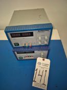 B&K PRECISION 1666 SWITCHING DC POWER SUPPLY & PRECISION 1670A TRIPLE OUTPUT DC POWER SUPPLY