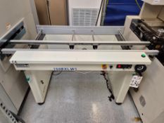 2017 AMISTAR AUTOMATION 150BXLW1 1.5M XL LINKING CONVEYOR - 110V