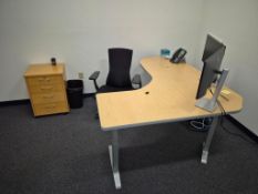 ASSORTED OFFICE FURNITURE *ELECTRONICS AND CONTENTS NOT INCLUDED