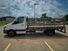 2015 MERCEDES-BENZ SPRINTER 3500 CHASSIS CAB WITH MORGAN PROSTAKE FLATBED - 3.0L V6 TURBO DIESEL