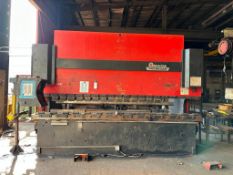 1997 AMADA HFBO 220 HYDRAULIC PRESS BRAKE, 240-TON X 4000MM (13'), CNC CONTROLS, 3-PHASE