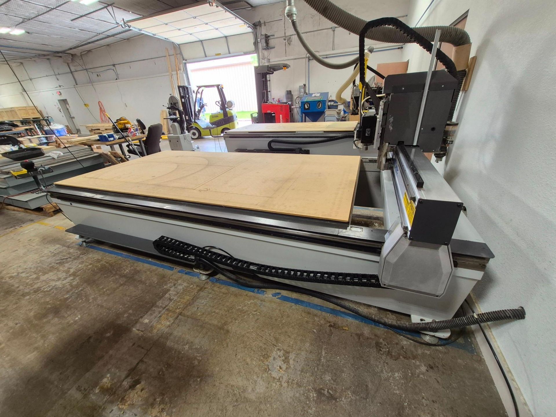 2011 MULTICAM 1000 SERIES 1-204-R-PF CNC ROUTER - 5' X 10' TABLE, 208V ...