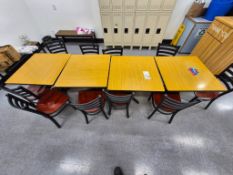 ASSORTED BREAKROOM FURNITURE *CONTENTS AND LOCKERS NOT INCLUDED